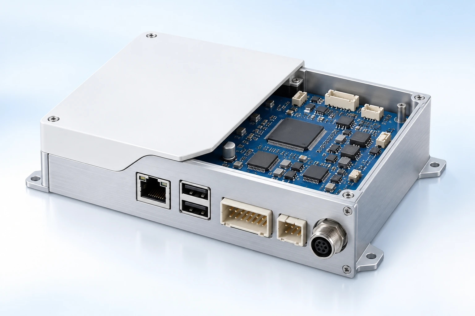Illustrative compact embedded control module